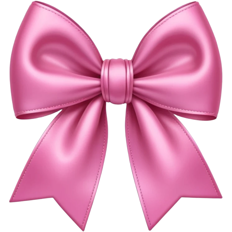 Pink bow emoji