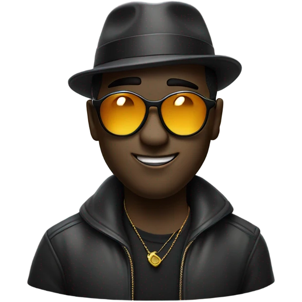 Diddy looking shady emoji