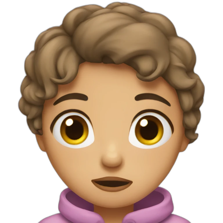 Tired girl emoji