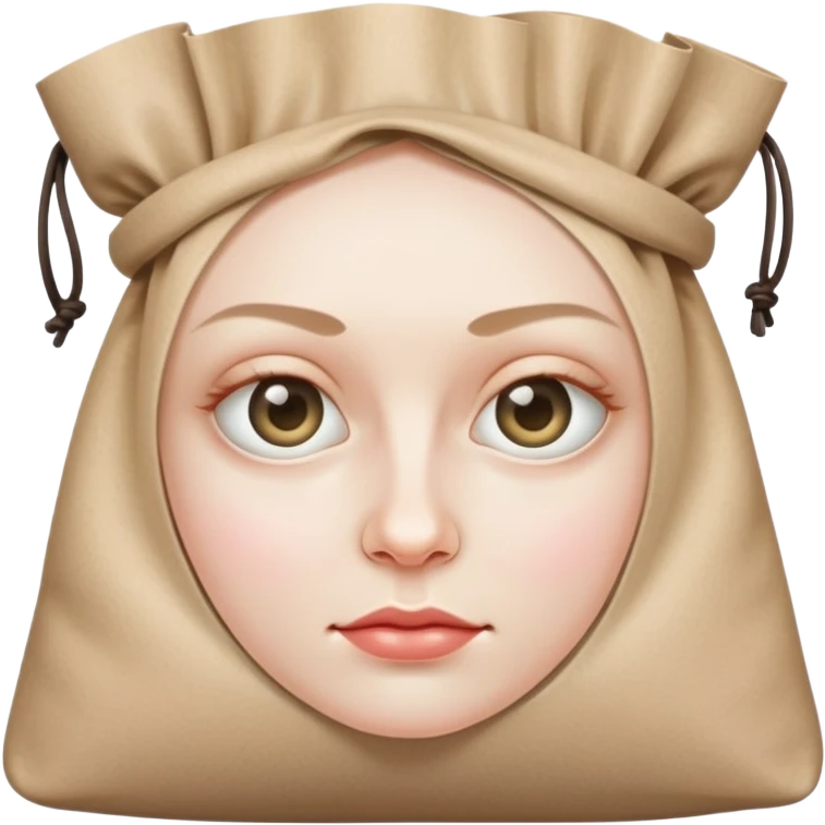 Face with bags under eyes emoji