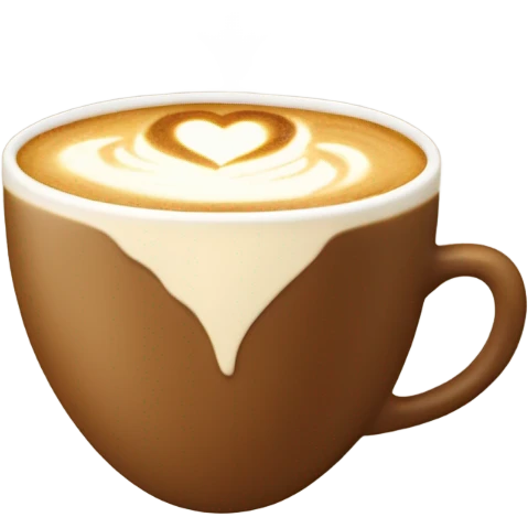 Hot latte emoji
