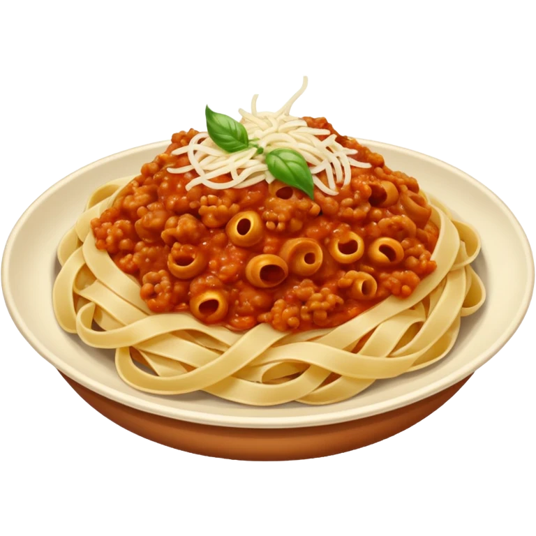 pasta bolognese emoji