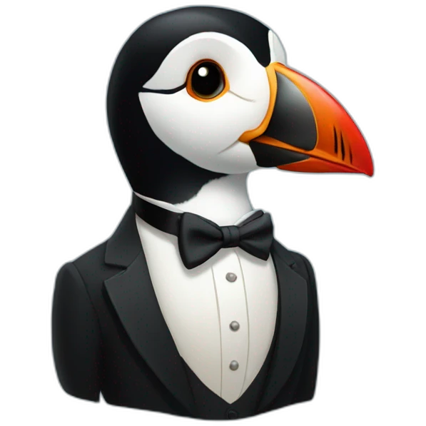 tuxedo-puffin emoji