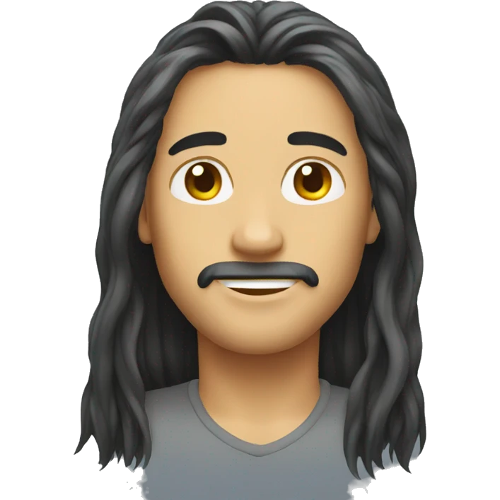 Long hair emoji