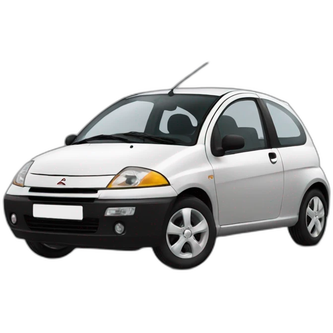 Black Citroen C2 emoji