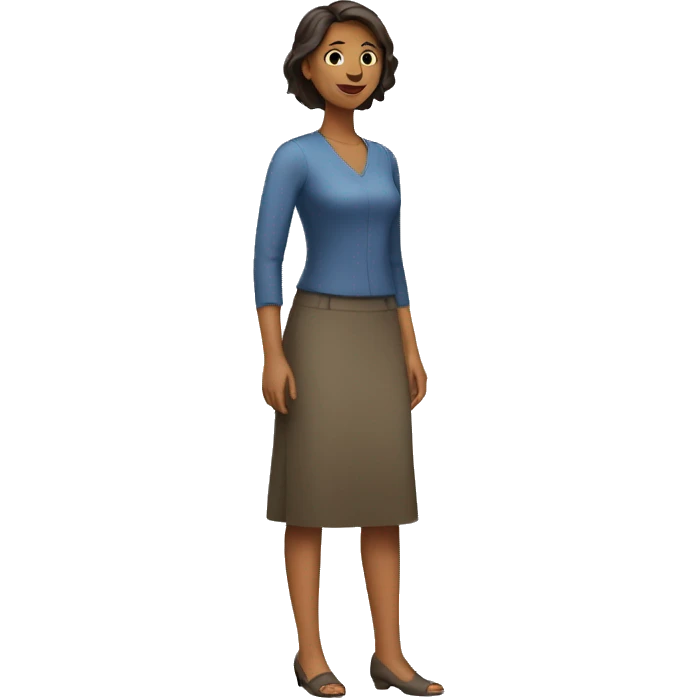 woman standing emoji