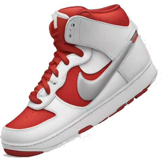 Shoe with nike logo on it emoji