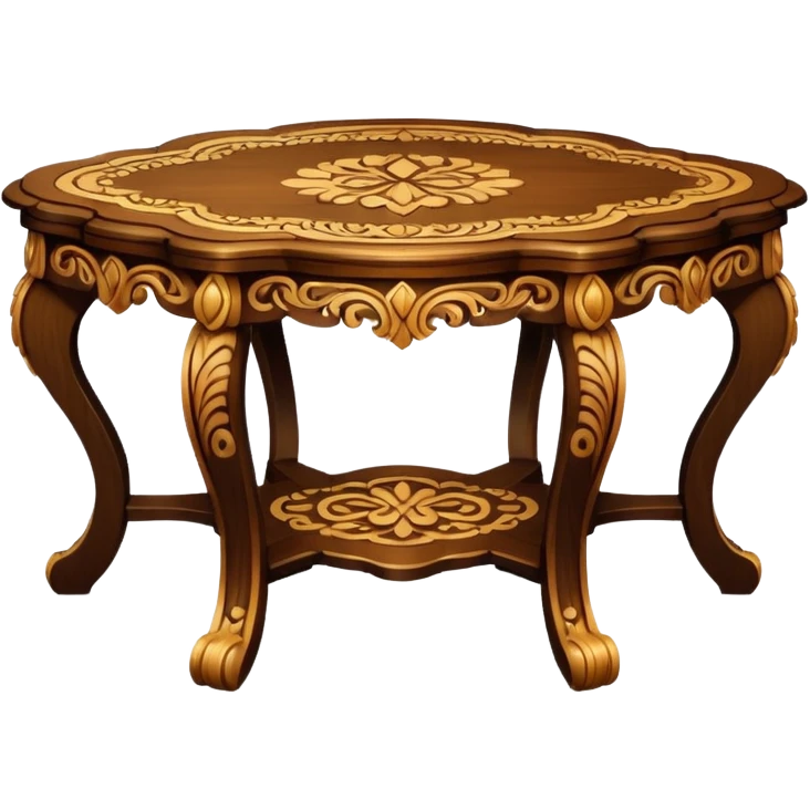 a fancy table emoji