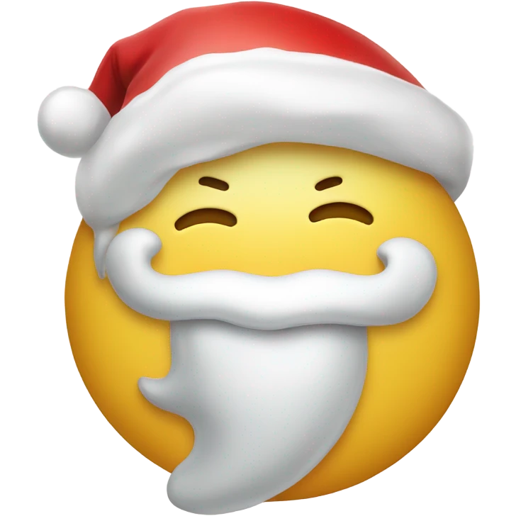 santa tooth emoji