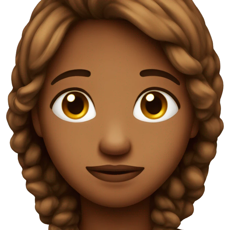 Cute brown emoji  emoji
