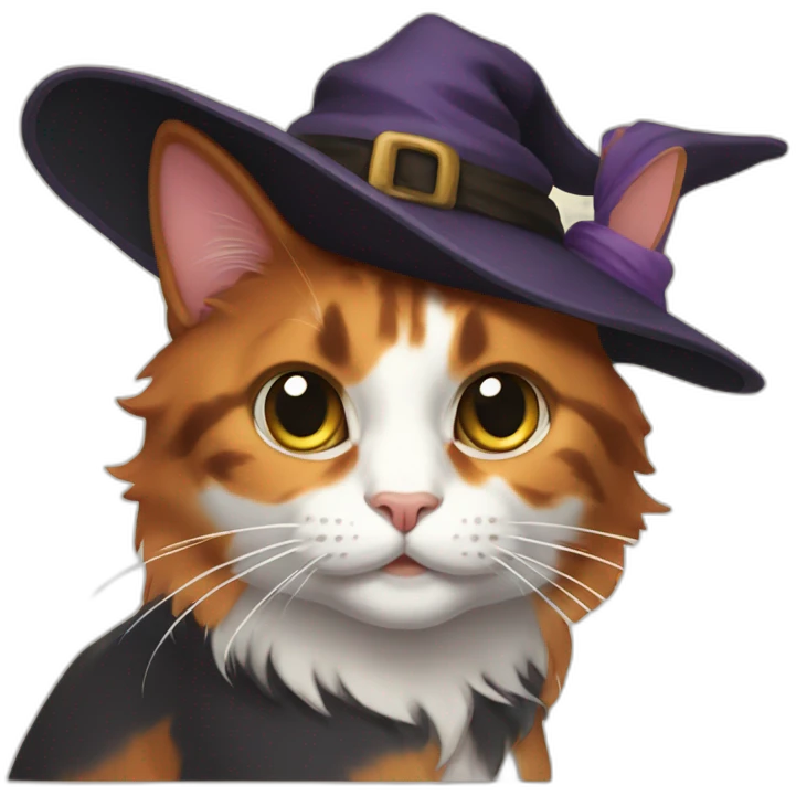 witch calico cat emoji
