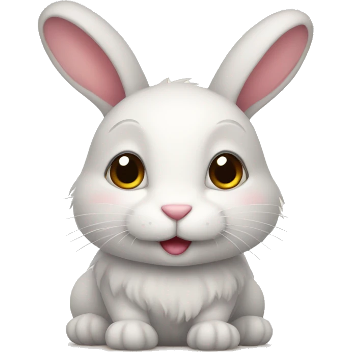 cute bunny emoji