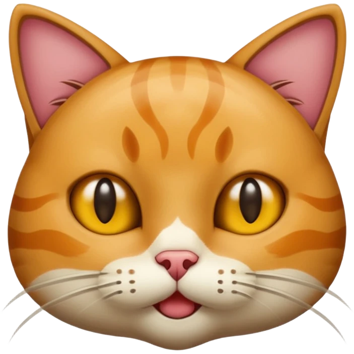 a cat that says huh emoji