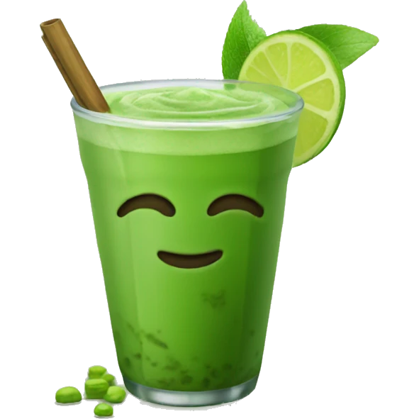 Matcha drink emoji