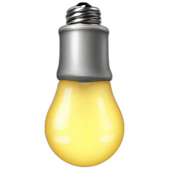 light bulb emoji