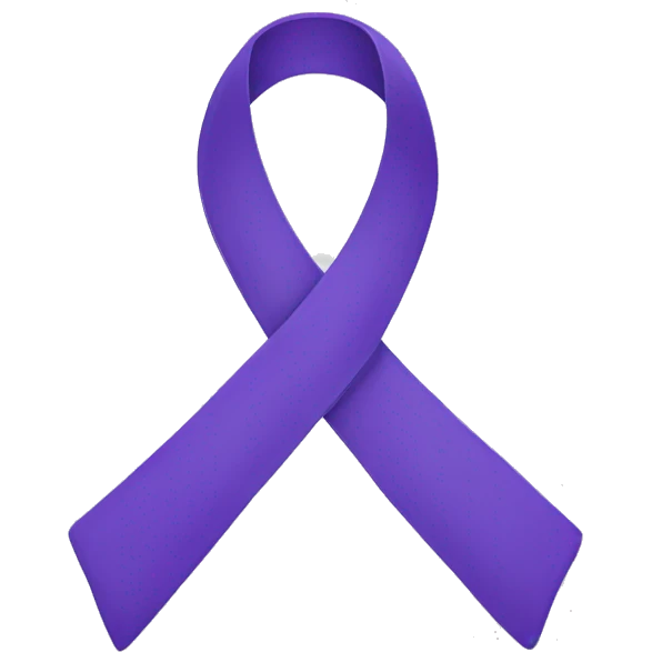 Suicide awareness ribbon  emoji