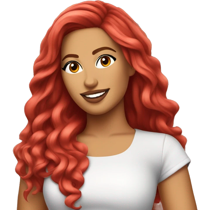 Carolina Giraldo Navarro, known professionally as Karol G, is a Colombian singer. Red Hair emoji