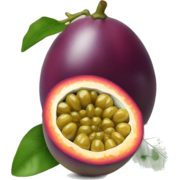 passion fruit  emoji