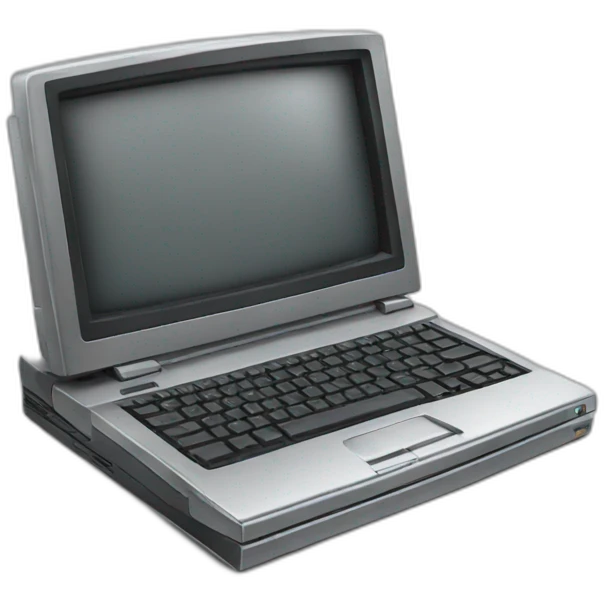 Old IBM laptop emoji