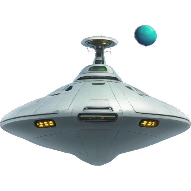 Alien ship emoji
