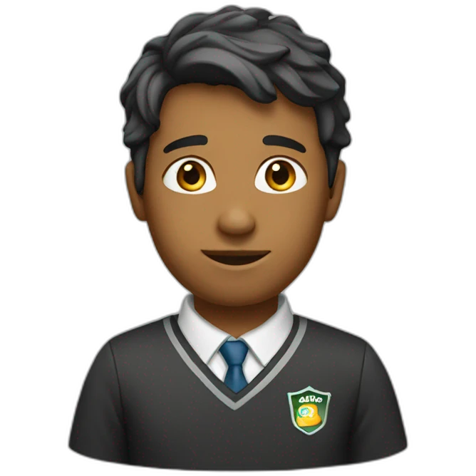 Schoolboy emoji