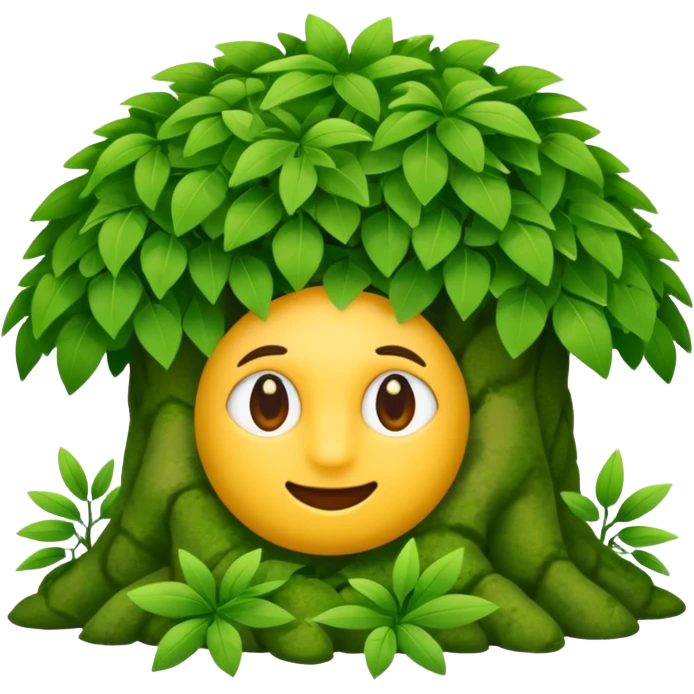 Bush Hideout emoji