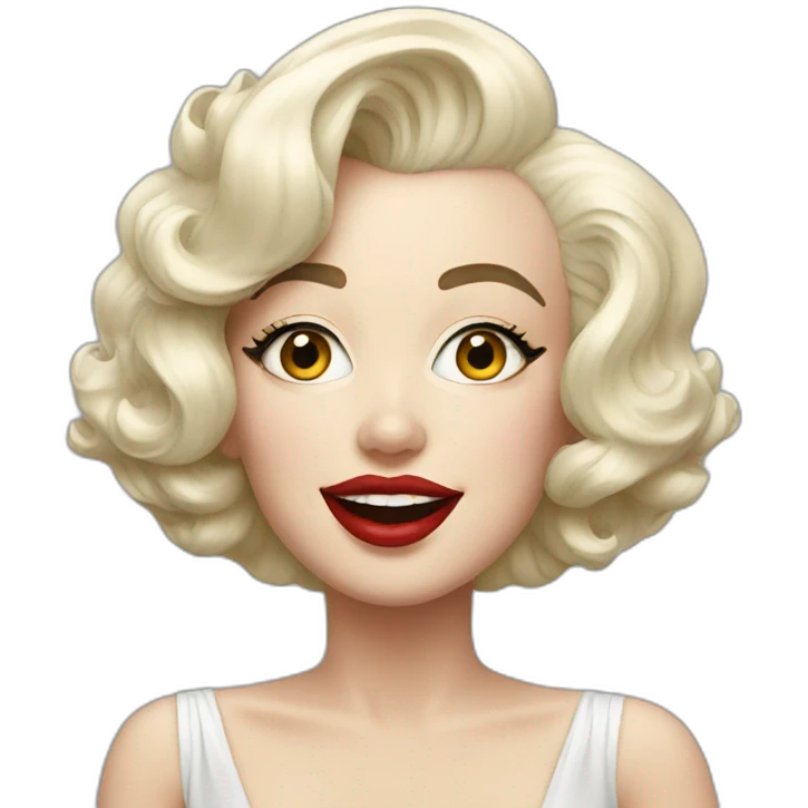 Marilyn Monroe emoji