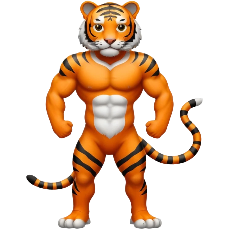 tiger animal full body emoji
