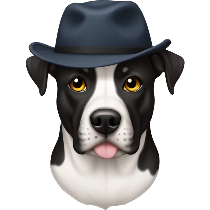 staffordshire black with cap emoji
