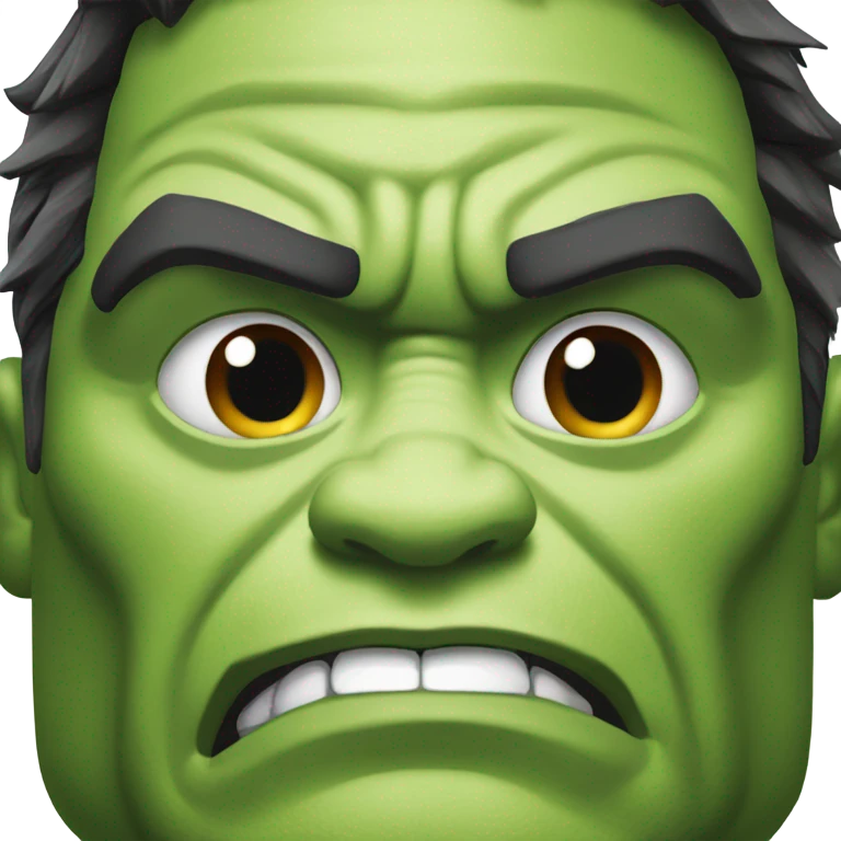 Strong hulk  emoji