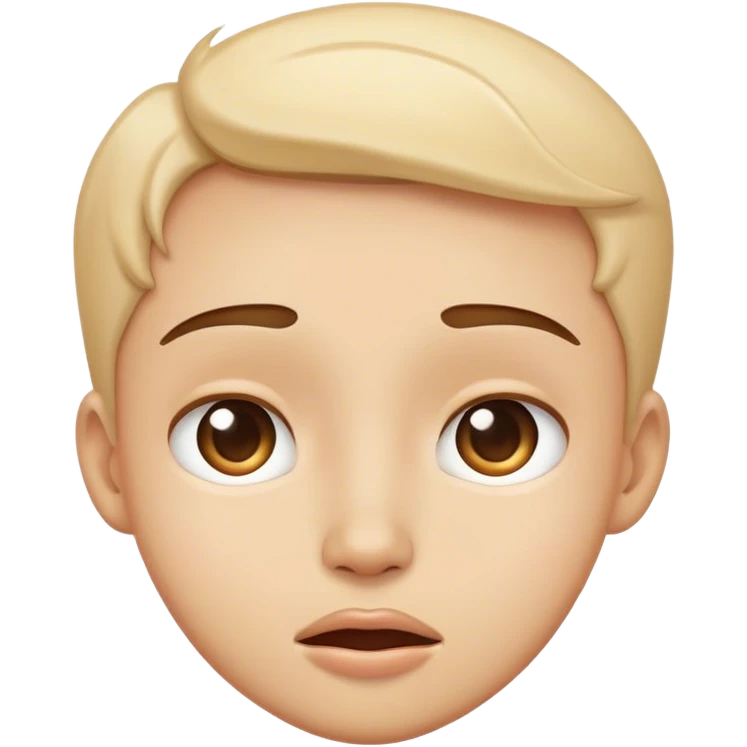 :3 on a face  emoji