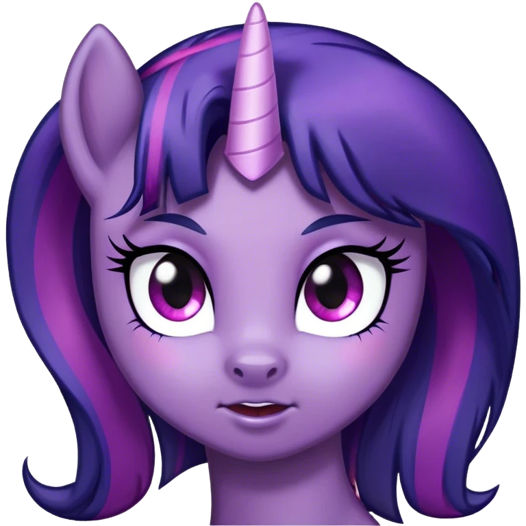 twilight sparkle from my little pony emoji
