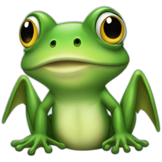 frog darck angel emoji