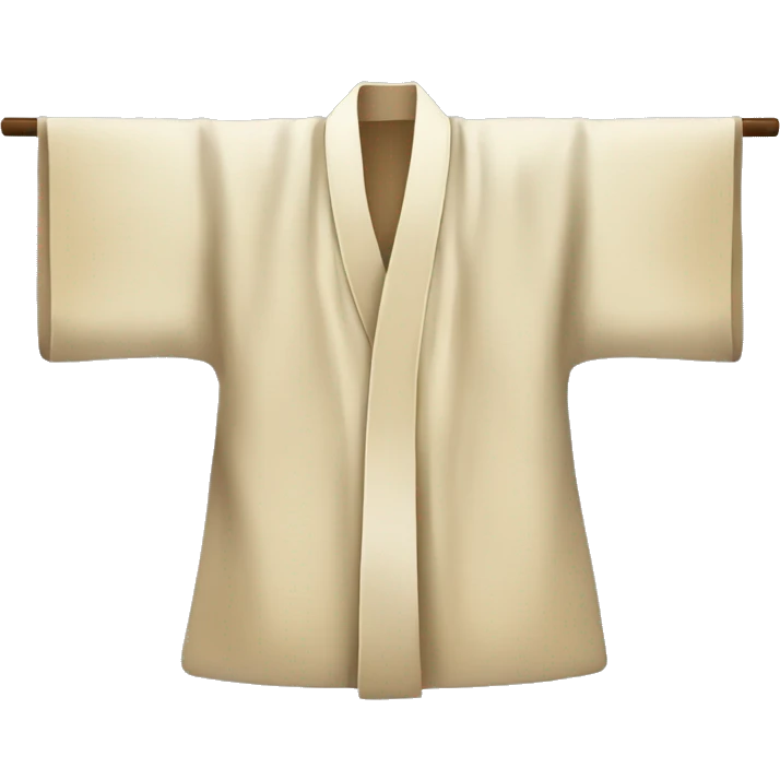 empty beige kimono emoji