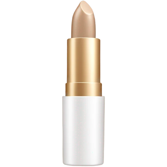 Beige lipstick emoji