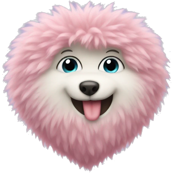 fluffy heart emoji