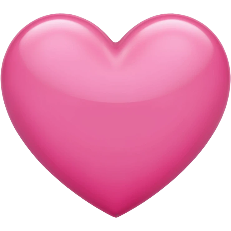 Pink heart emoji