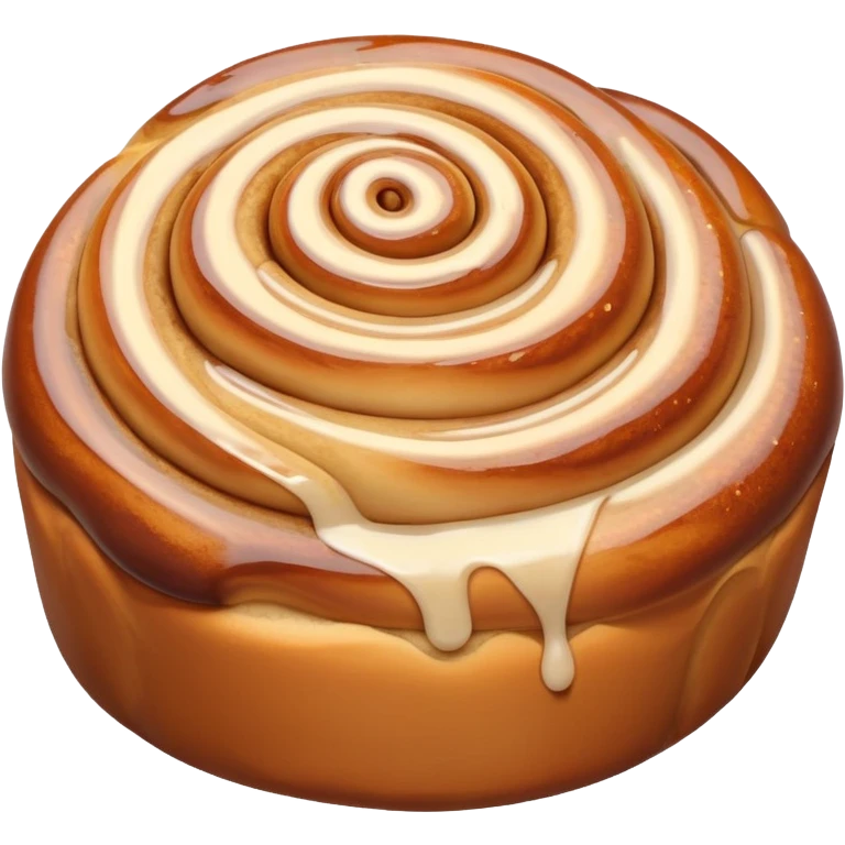 A cinnamon bun emoji