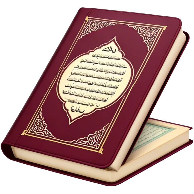 Quran close Burgundy emoji