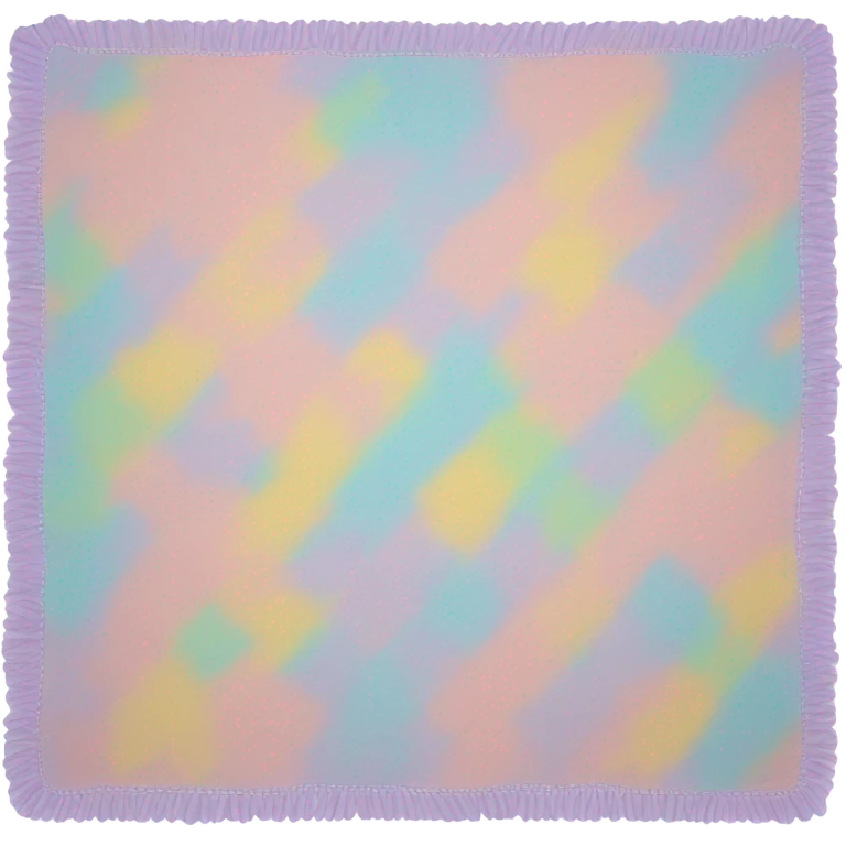 Pastel blanket emoji