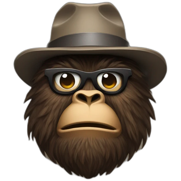 sasquatch gangster emoji