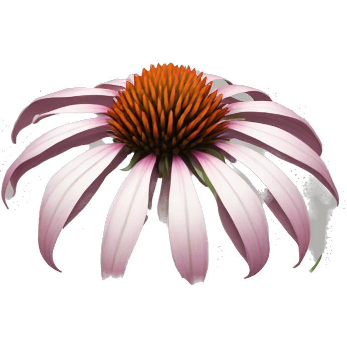 whole echinacea flower emoji