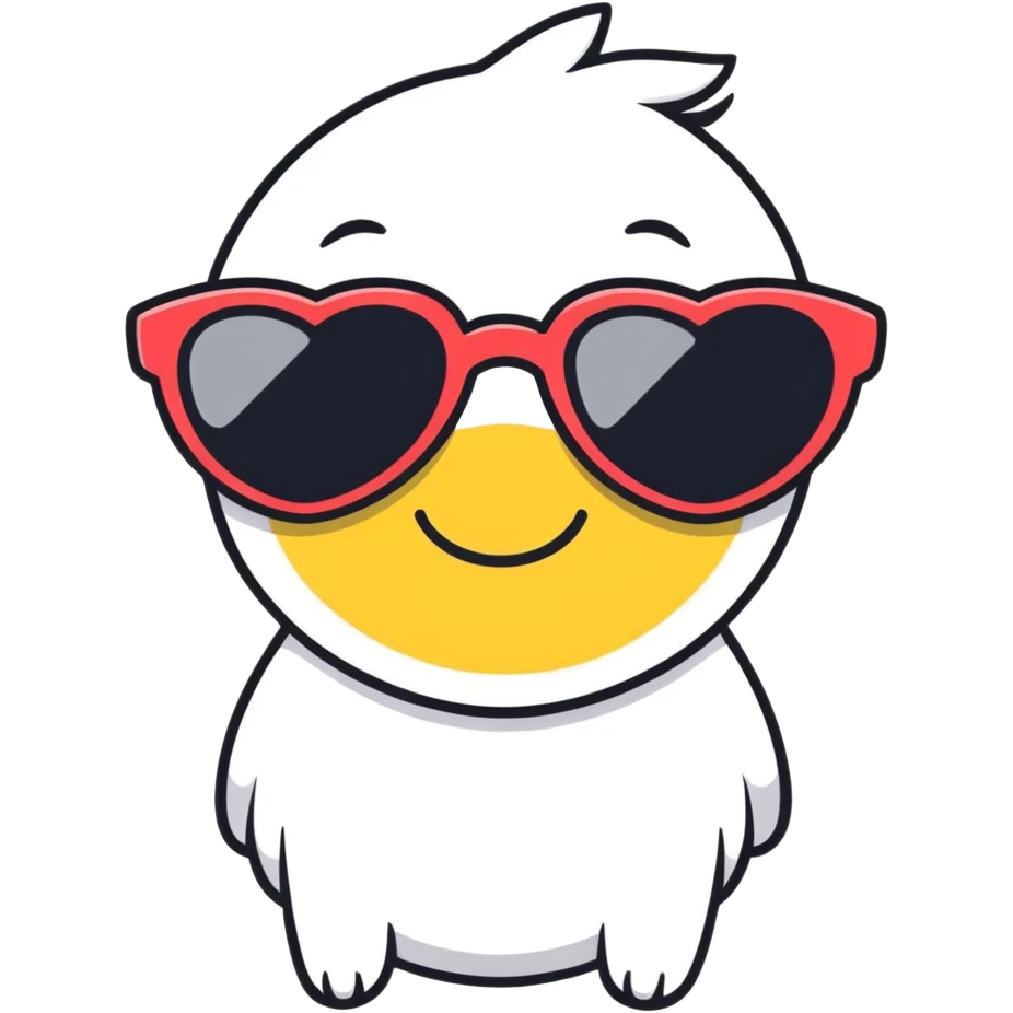 Combine this “😍” and this “😎” emoji amd make it look like they are pulling off the sunglasses off their faces emoji