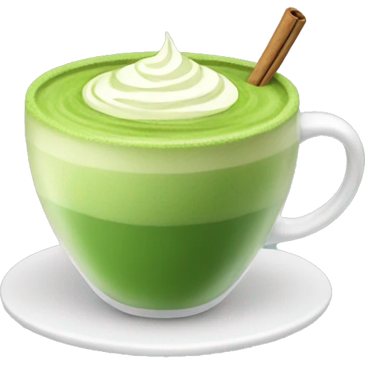 matcha latte emoji