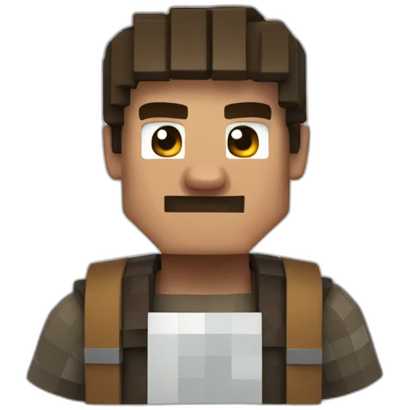 steve from minecraft emoji