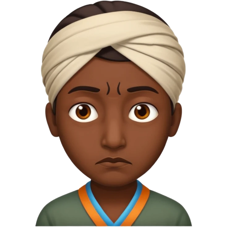 Indian person who smells bad  emoji