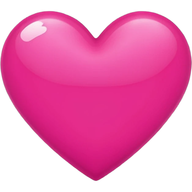 DARK PINK heart emoji emoji
