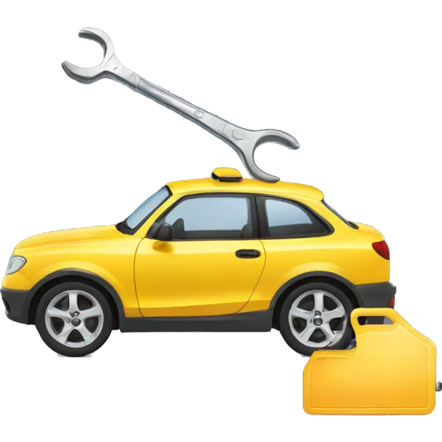 car vehicle repair emoji