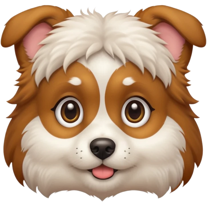 Cute dog emoji