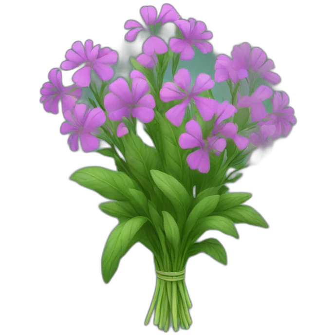 bouquet of green herbs emoji